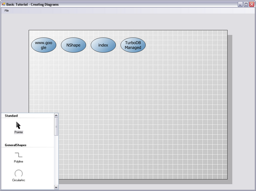 This diagram has been created from statistical data through code.